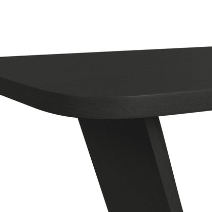Picket House Furnishings - Woodridge  Rectangular Dining Table in Black with Grain - D-14440-8W-DT view 2