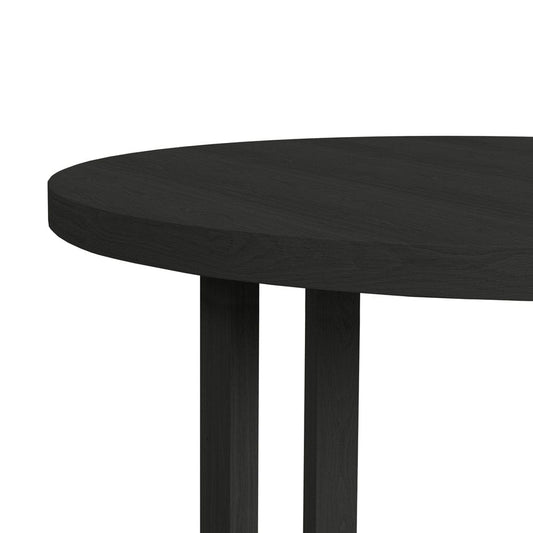 Picket House Furnishings - Woodridge  Round Dining Table in Black with Grain - D-14440-8W-RDT view 2