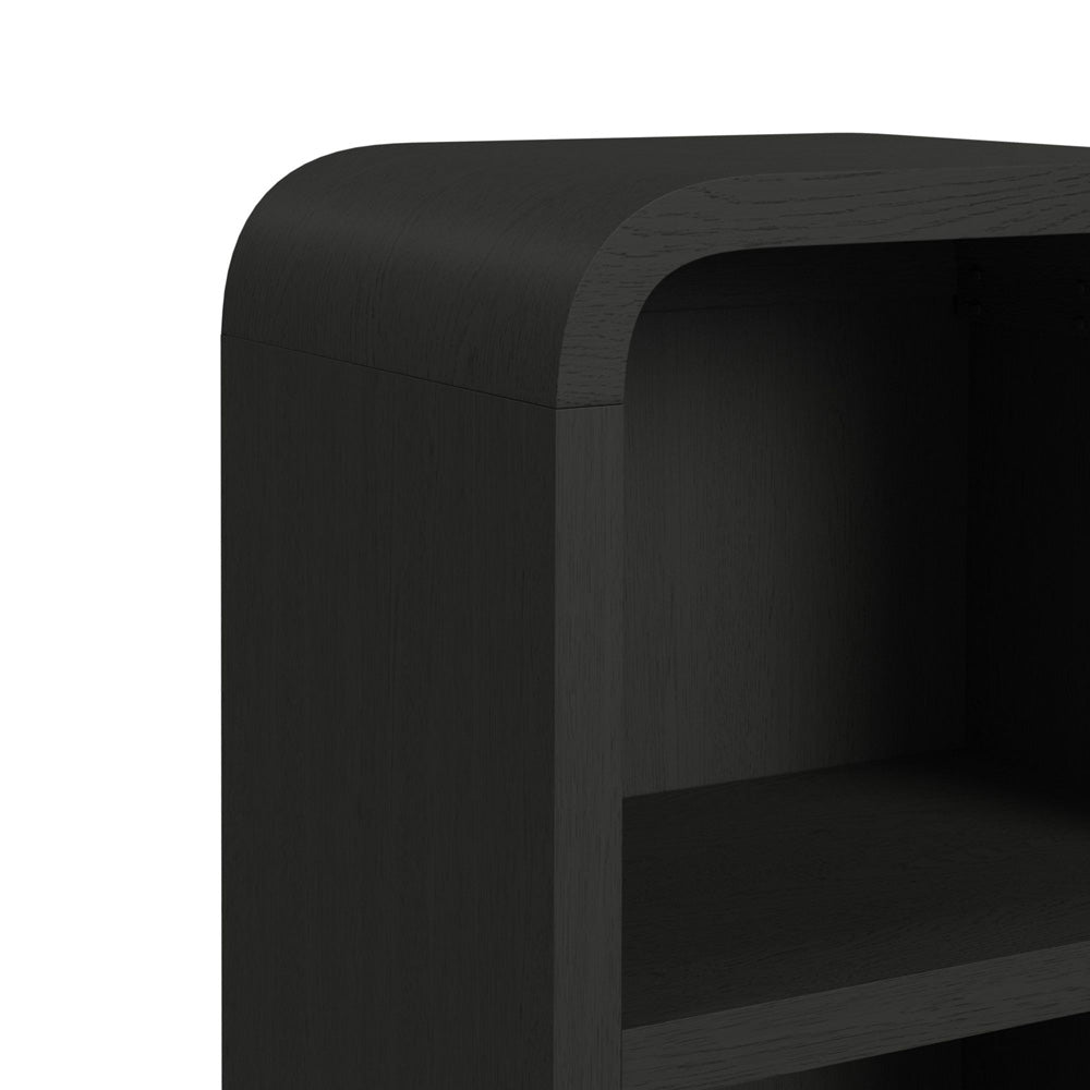 Picket House Furnishings - Woodridge Side Piers in Black with Grain - LA-14440-8W-SP view 5