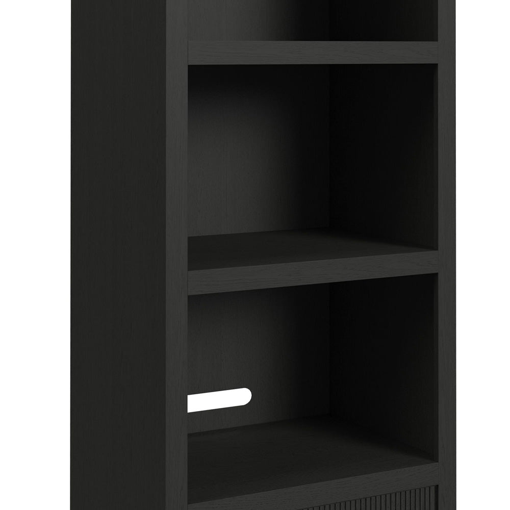Picket House Furnishings - Woodridge Side Piers in Black with Grain - LA-14440-8W-SP view 6