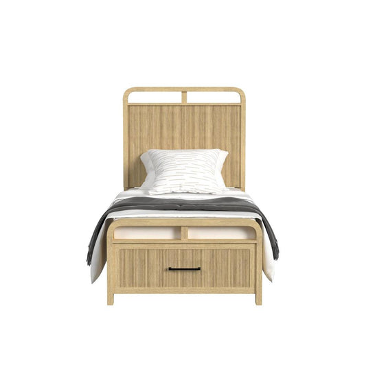 Picket House Furnishings - Woodridge Twin Storage Bed in Natural - B-14440-6-TSB veiw 2