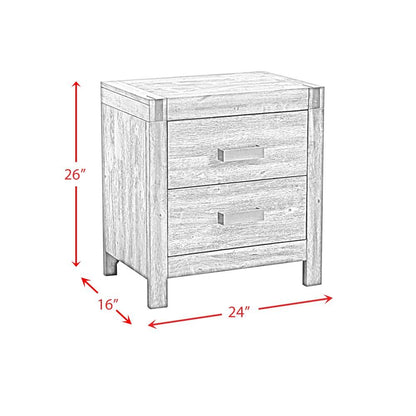 Picket House Furnishings - Wren King 3PC Platform Storage Bedroom Set In Chestnut - WN100KSB3PC veiw 12
