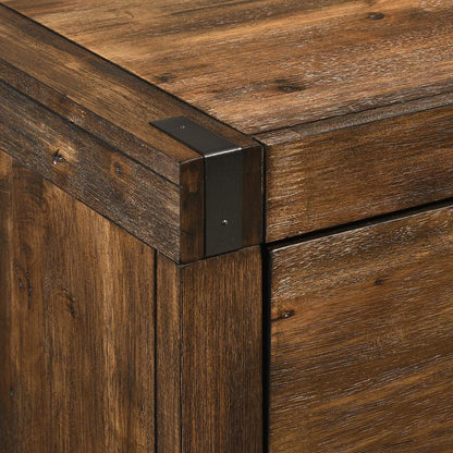 Picket House Furnishings - Wren King 5PC Platform Storage Bedroom Set In Chestnut - WN100KSB5PC veiw 12