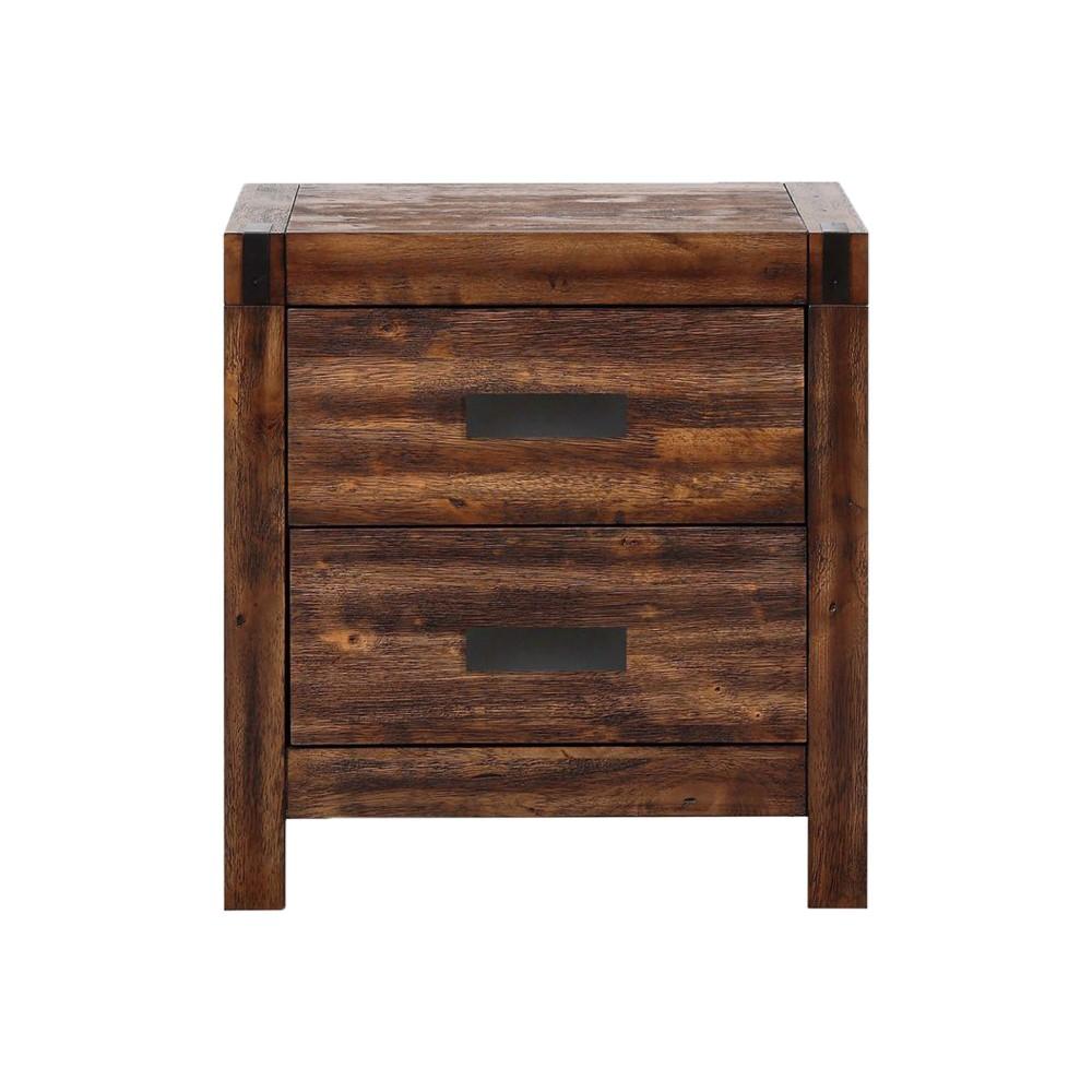 Picket House Furnishings - Wren Nightstand in Chestnut - WN100NS veiw 2