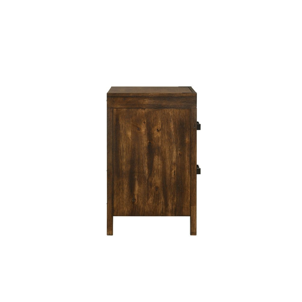 Picket House Furnishings - Wren Nightstand in Chestnut - WN100NS veiw 3
