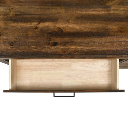 Picket House Furnishings - Wren Queen 3PC Platform Storage Bedroom Set In Chestnut - WN100QSB3PC veiw 8