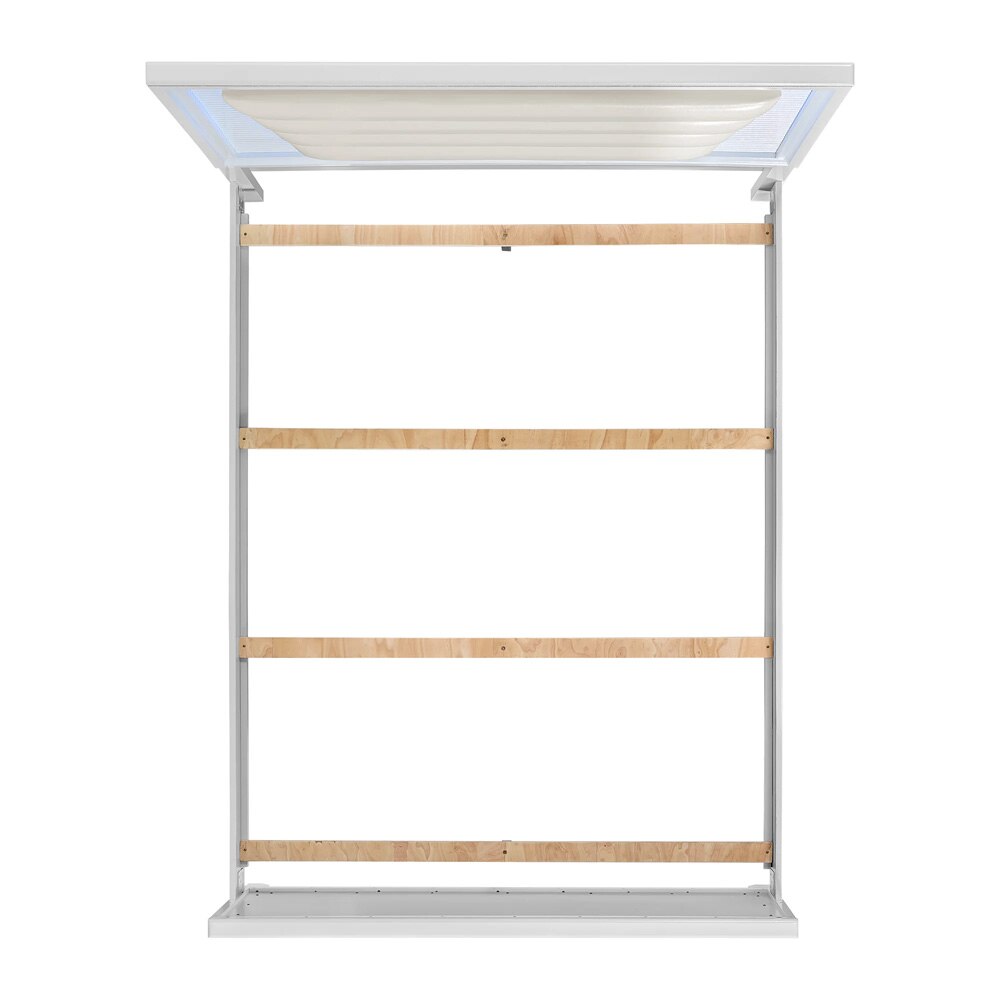 Picket House Furnishings - Xena Full UPH 3PC Bedroom Set with Lights in White - B-14260-7-FUB-3PC veiw 5