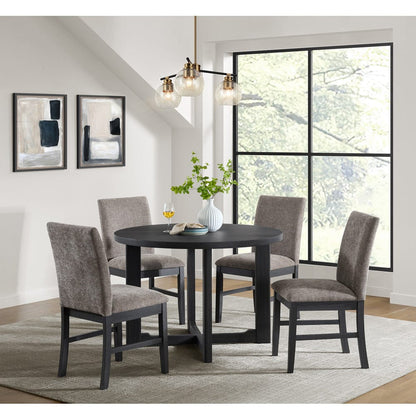 Picket House Furnishings -  Yorkshire  5PC Dining Set with Table and 4 Chairs in Espresso - D-19600-3-5DS view 8