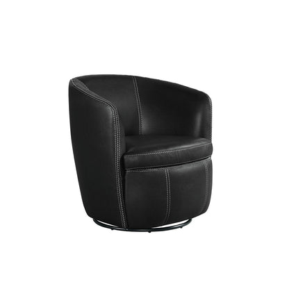 Picket House Furnishings - Zenith Swivel Chair in Pebble Black - U-5470-8206-101 veiw 2