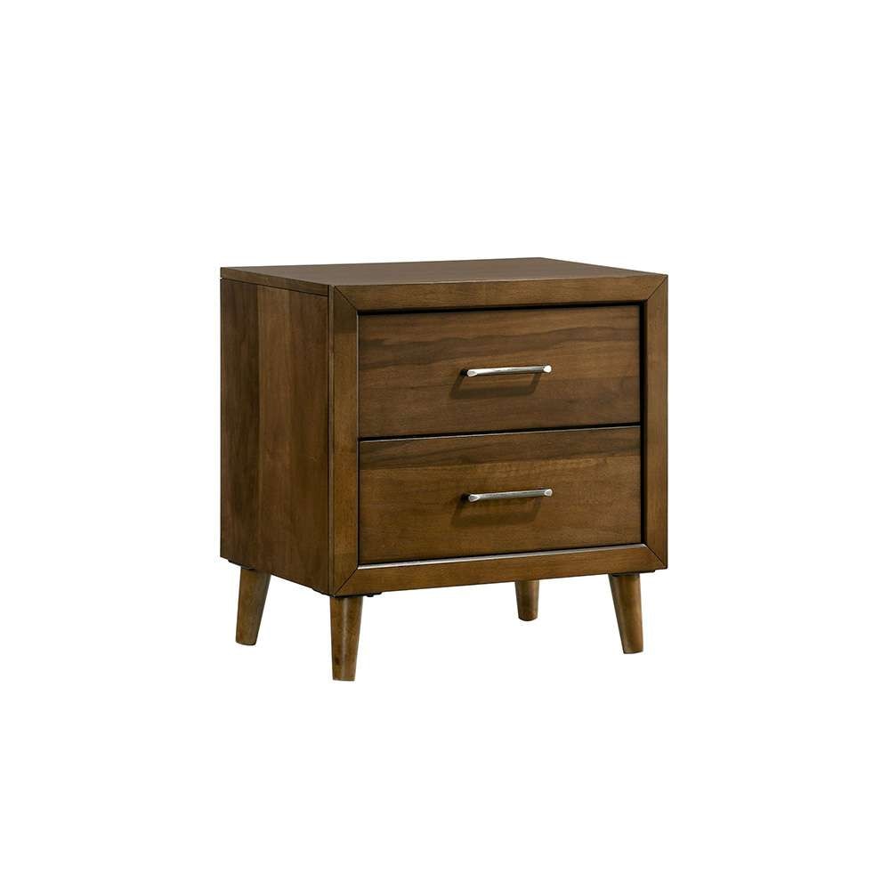 Picket House Furnishings - Zuma 2-Drawer Nightstand in Walnut - MC400NS veiw 1