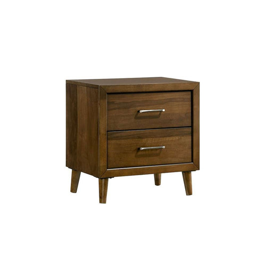 Picket House Furnishings - Zuma 2-Drawer Nightstand in Walnut - MC400NS veiw 1