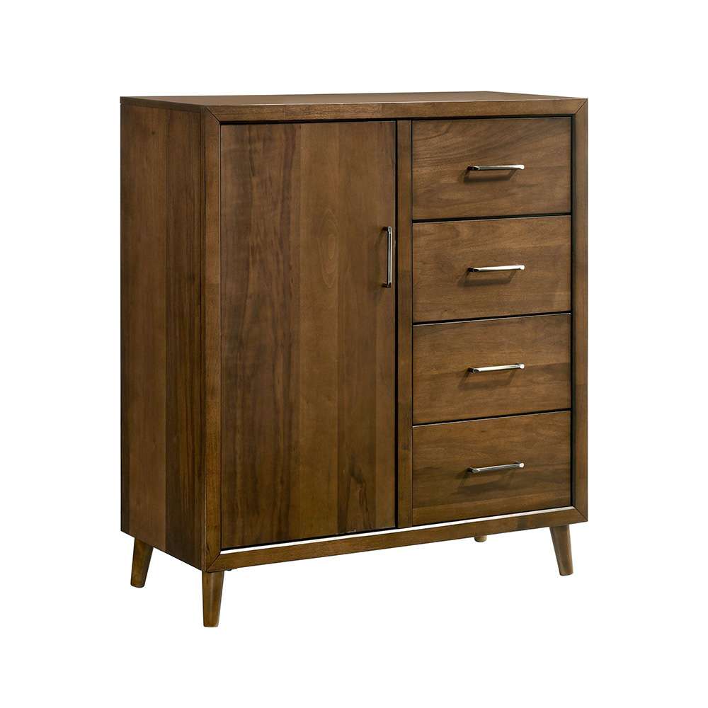 Picket House Furnishings - Zuma 4-Drawer Chest in Walnut - MC400CH veiw 1