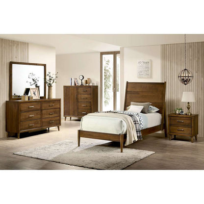 Picket House Furnishings - Zuma 4-Drawer Chest in Walnut - MC400CH veiw 2