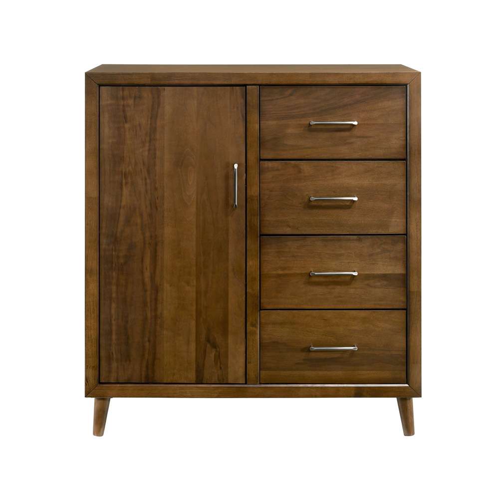 Picket House Furnishings - Zuma 4-Drawer Chest in Walnut - MC400CH veiw 3