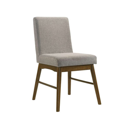 Picket House Furnishings - Zuma 7PC Standard Height Dining Set in Walnut-Rectangular Table and Six Chairs - D-4650-5-DT-7PC veiw 2