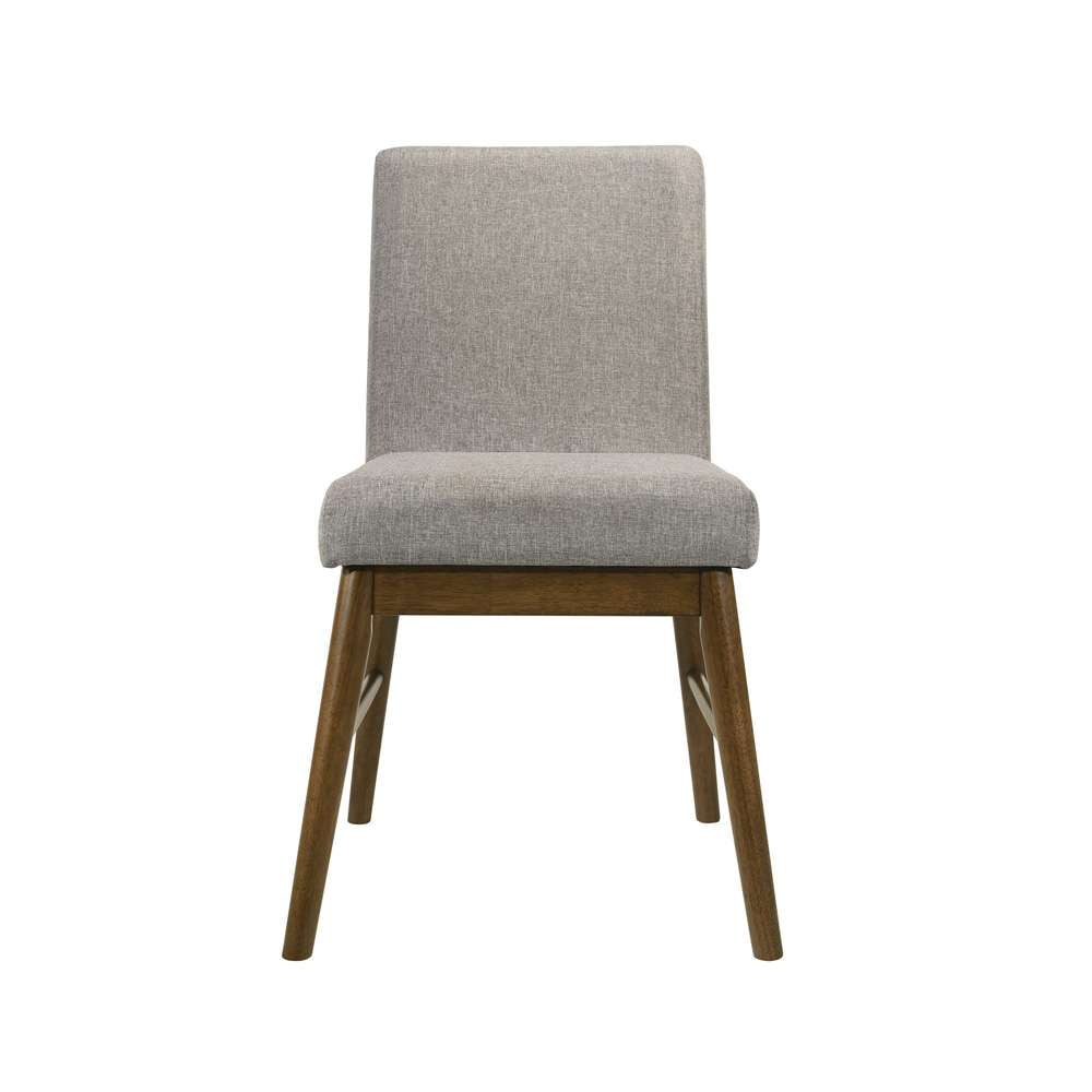 Picket House Furnishings - Zuma Dining Side Chair with Warm Fabric in Walnut (Set of 2) - D-4650-5-SC veiw 3