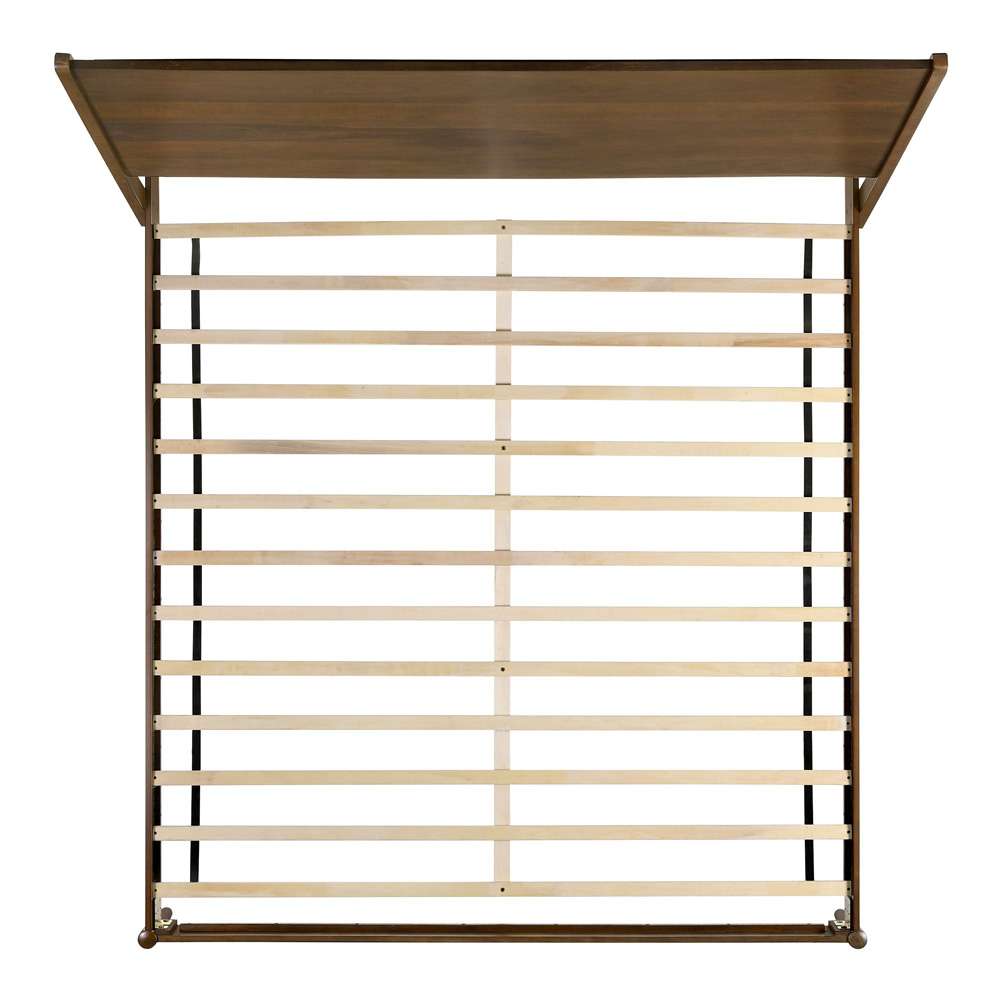 Picket House Furnishings - Zuma King Panel Bed in Walnut - MC400KB veiw 4