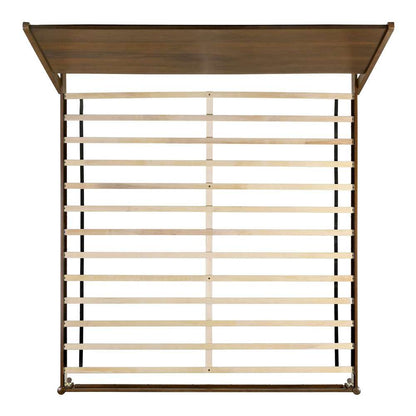 Picket House Furnishings - Zuma King Panel Bed in Walnut - MC400KB veiw 4