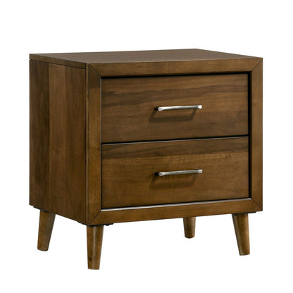 Picket House Furnishings - Zuma Queen 4PC Bedroom Set in Walnut - MC400QBNSCH view 2