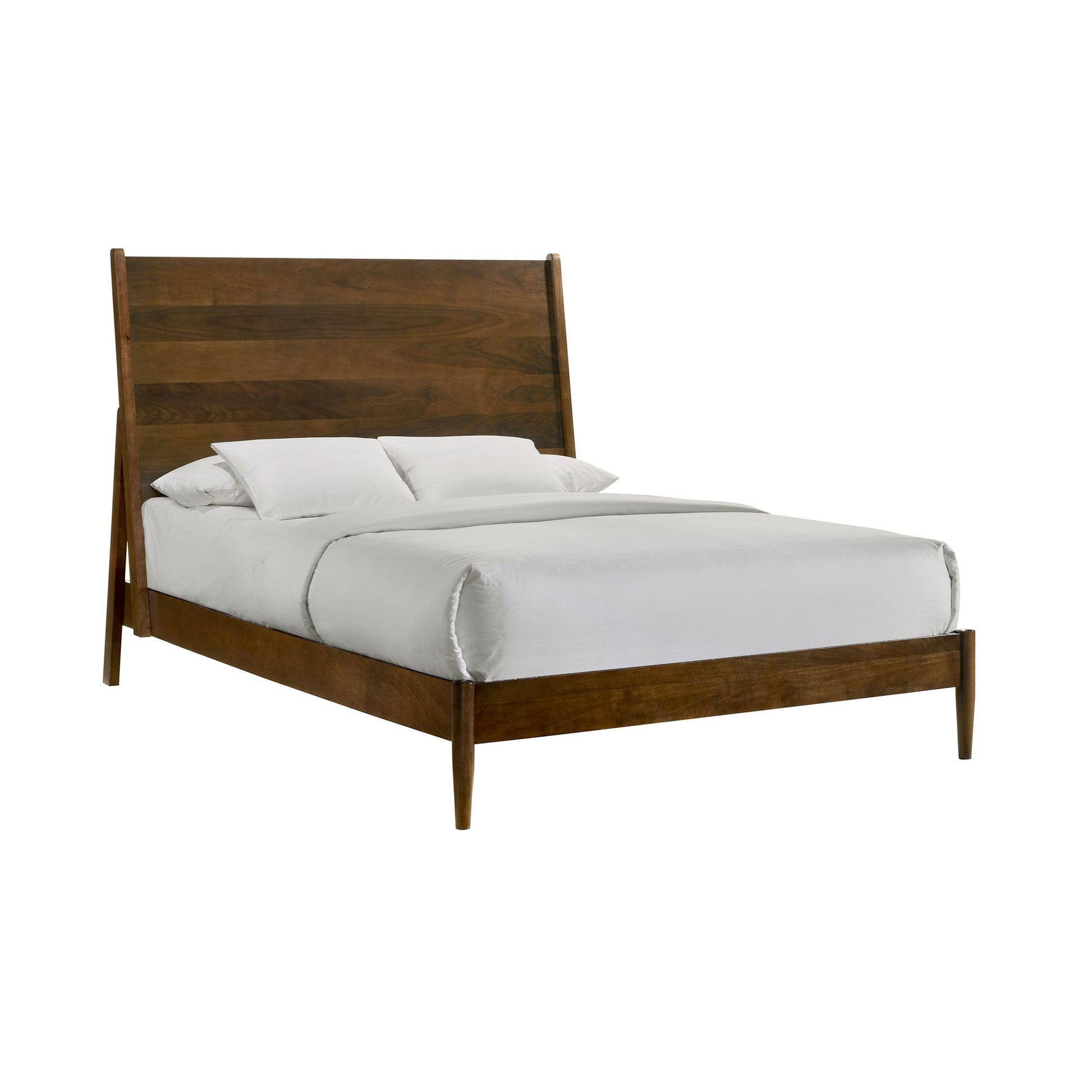 Picket House Furnishings - Zuma Queen 4PC Bedroom Set in Walnut - MC400QBNSDR view 4