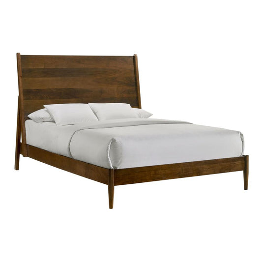 Picket House Furnishings - Zuma Queen Panel Bed in Walnut - MC400QB veiw 1