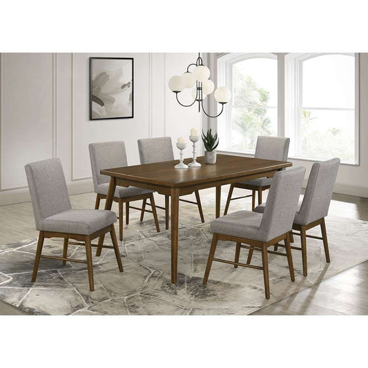 Picket House Furnishings - Zuma Rectangular Dining Table in Walnut - D-4650-5-DT veiw 2