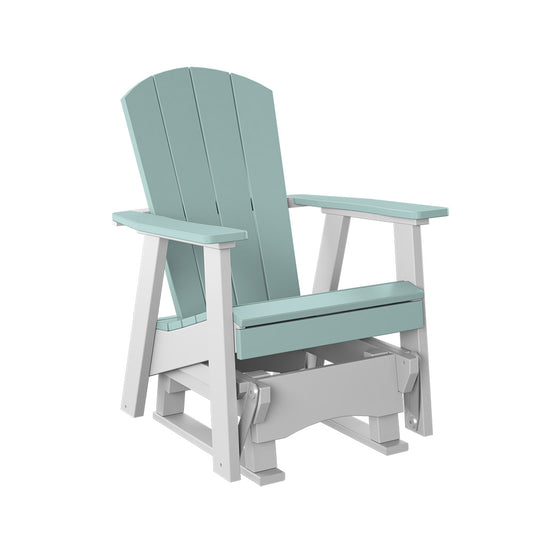 Polybird - 2' Chair Glider Sage And White - P30-SG-WT view 1