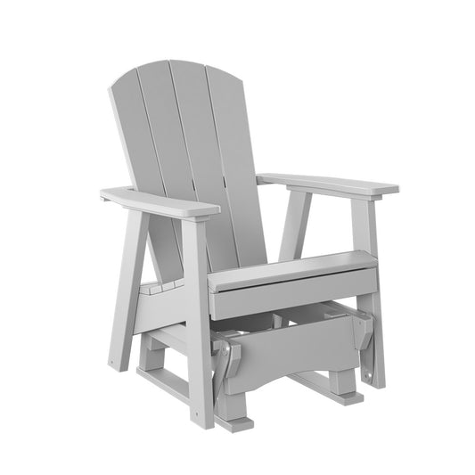 Polybird - 2' Chair Glider White - P30-WT view 1