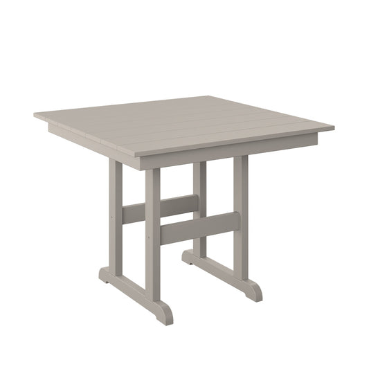 Polybird - 38" Square Table "Counter Height" Sand - P16-C-SN view 1