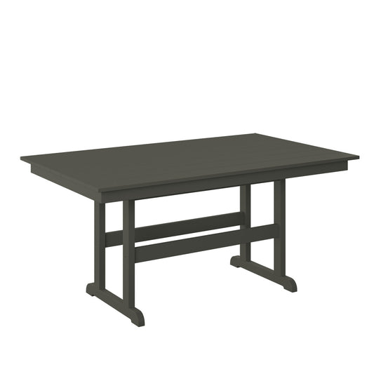 Polybird - 38" X 64" Table "Counter Height" Coffee - P19-C-CF view 1
