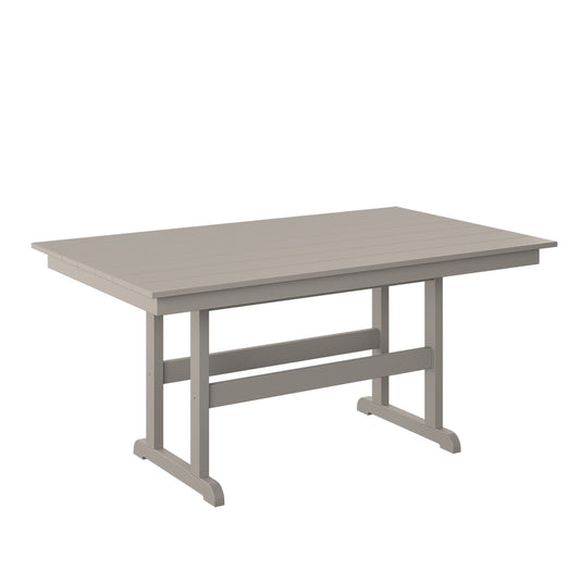 Polybird - 38" X 64" Table "Counter Height" Sand - P19-C-SN view 1