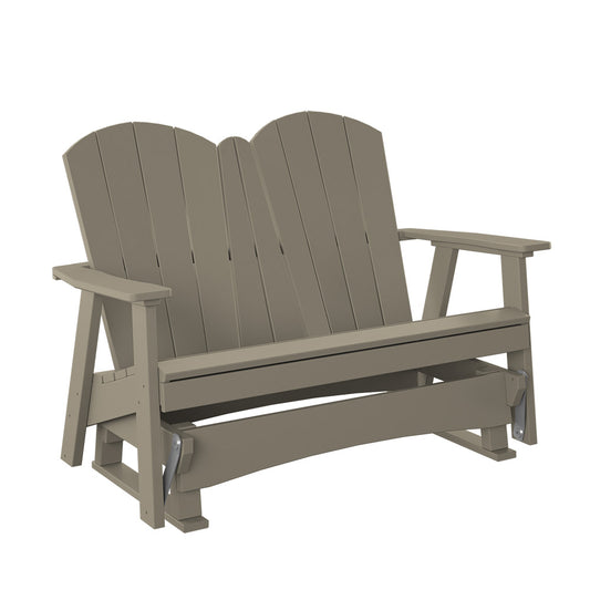 Polybird - 4' Chair Glider Weatherwood - P31-WW view 1