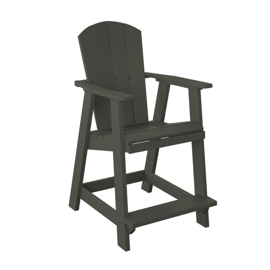 Polybird - Balcony Chair "Counter Height" Coffee - P4-C-CF view 1