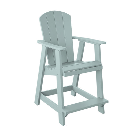 Polybird - Balcony Chair "Counter Height" Sage - P4-C-SG view 1