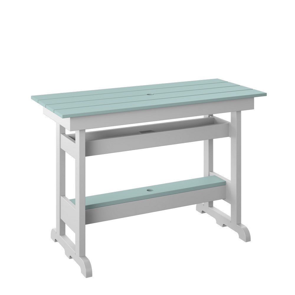 Polybird - Bar Table Sage And White - P99-SG-WT view 1