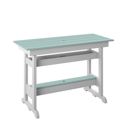 Polybird - Bar Table Sage And White - P99-SG-WT view 1