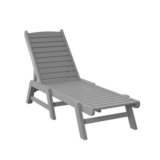 Polybird - Chaise Lounge Light Gray - P70-LG view 1