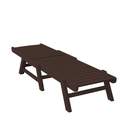 Polybird - Chaise Lounge Tudor Brown - P70-TB view 2