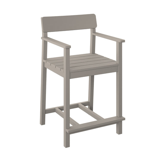 Polybird - Club Dining Chair "Counter Height" Sand - P95-C-SN view 1