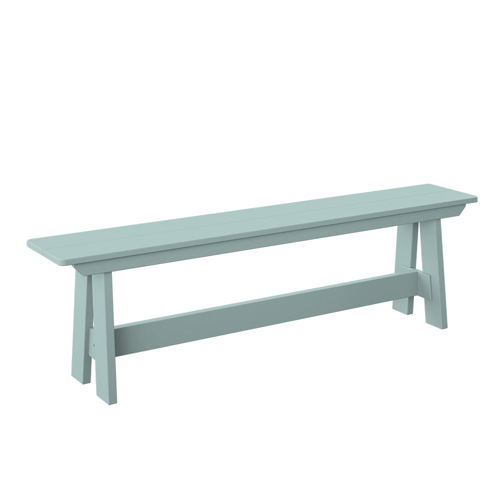 Polybird - Dining Bench Sage - P14-R-SG view 1
