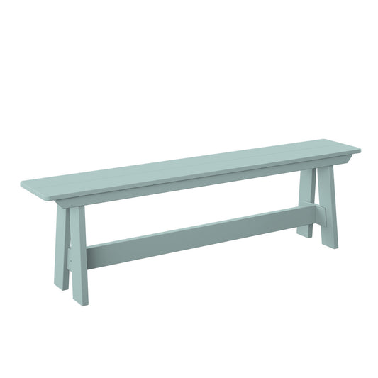 Polybird - Dining Bench Sage - P14-R-SG view 1