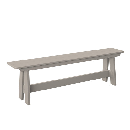Polybird - Dining Bench Sand - P14-R-SN view 1