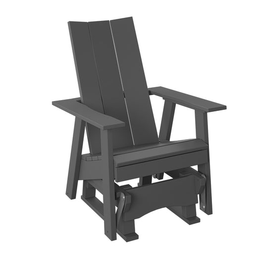 Polybird - Modern 2' Glider Chair Charcoal - P62-CH view 1