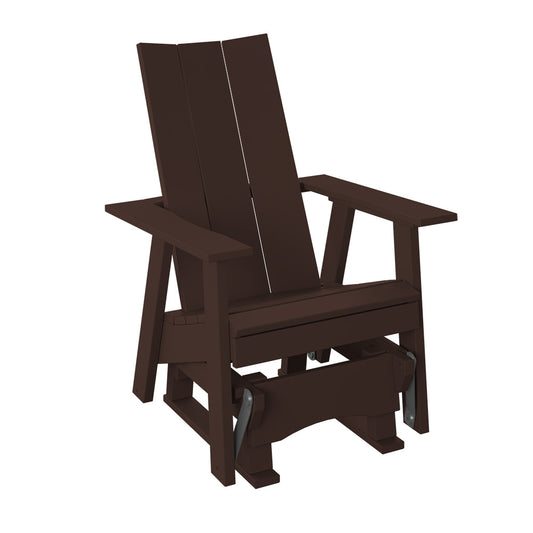 Polybird - Modern 2' Glider Chair Tudor Brown - P62-TB view 1