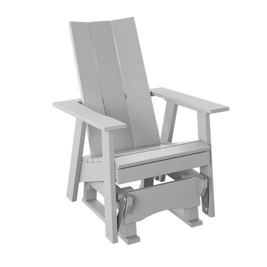 Polybird - Modern 2' Glider Chair White - P62-WT view 1
