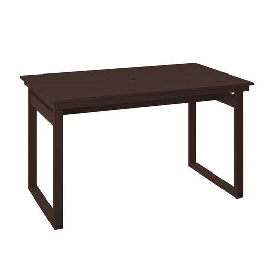 Polybird - Modern 38" X 64" Table "Counter Height" Tudor Brown - P132-C-TB view 1