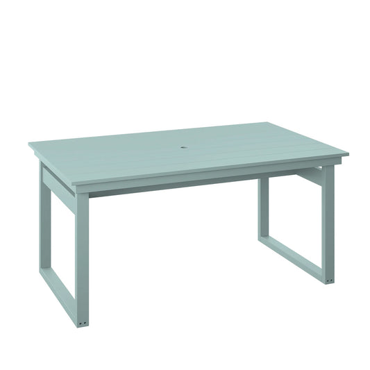 Polybird - Modern 38" X 64" Table Sage - P132-R-SG view 1