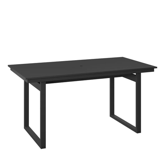 Polybird - Modern 38" X 74" Table "Counter Height" Black - P133-C-BK view 1