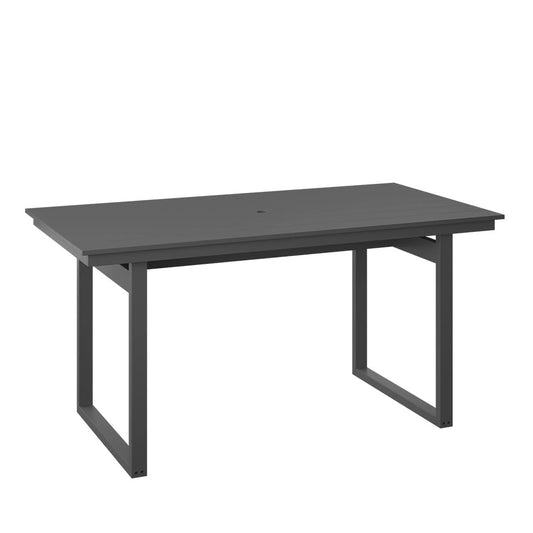 Polybird - Modern 38" X 74" Table "Counter Height" Charcoal - P133-C-CH view 1