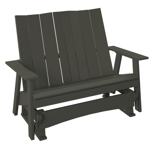 Polybird - Modern 4' Glider Bench Coffee - P63-CF view 1